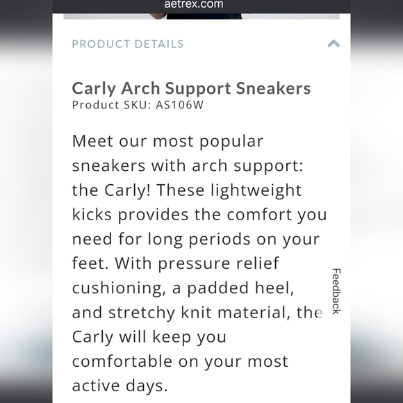 Aetrex Orthotic Arch Support Carly sneakers 8.5M. Burgundy - Picture 7 of 9